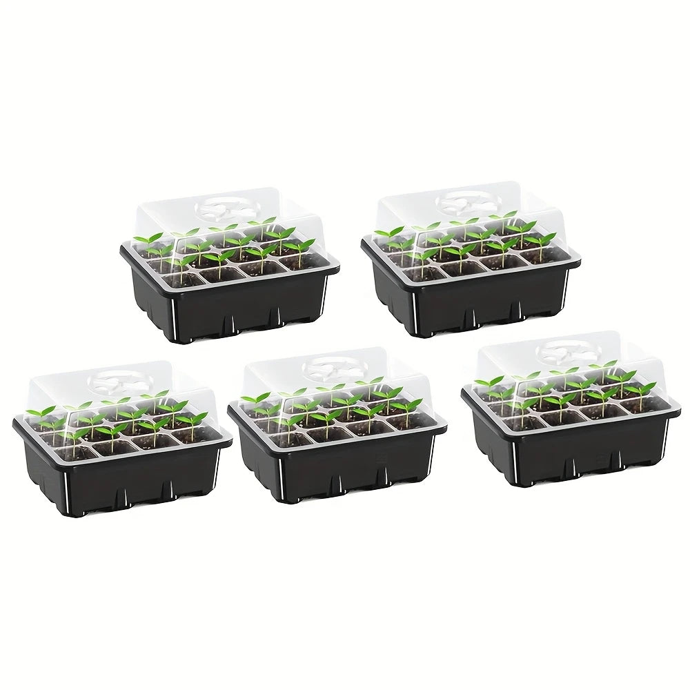 Versatile Black Seedling Starter Kit