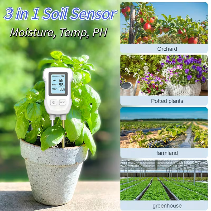 3 In 1 Soil PH Meter