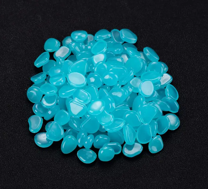باغ کے لیے چمکدار کنکر/پتھر - 100pcs