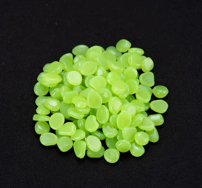 باغ کے لیے چمکدار کنکر/پتھر - 100pcs