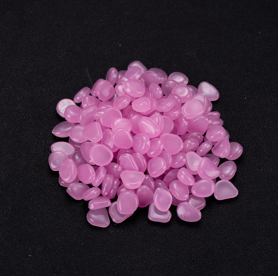 باغ کے لیے چمکدار کنکر/پتھر - 100pcs