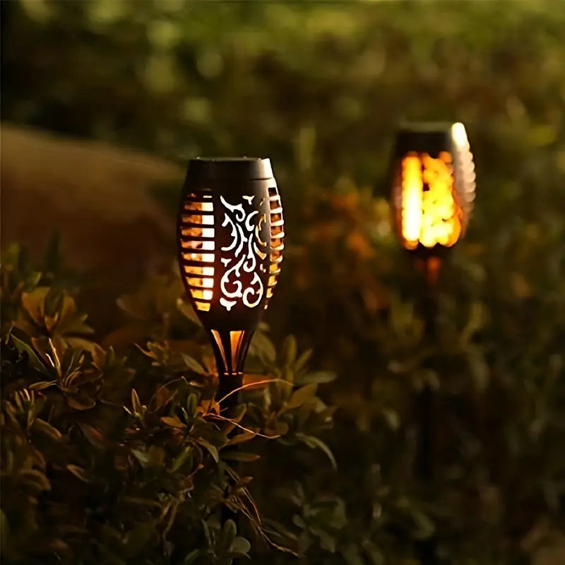 Automatic Solar Flame Light - 6pcs