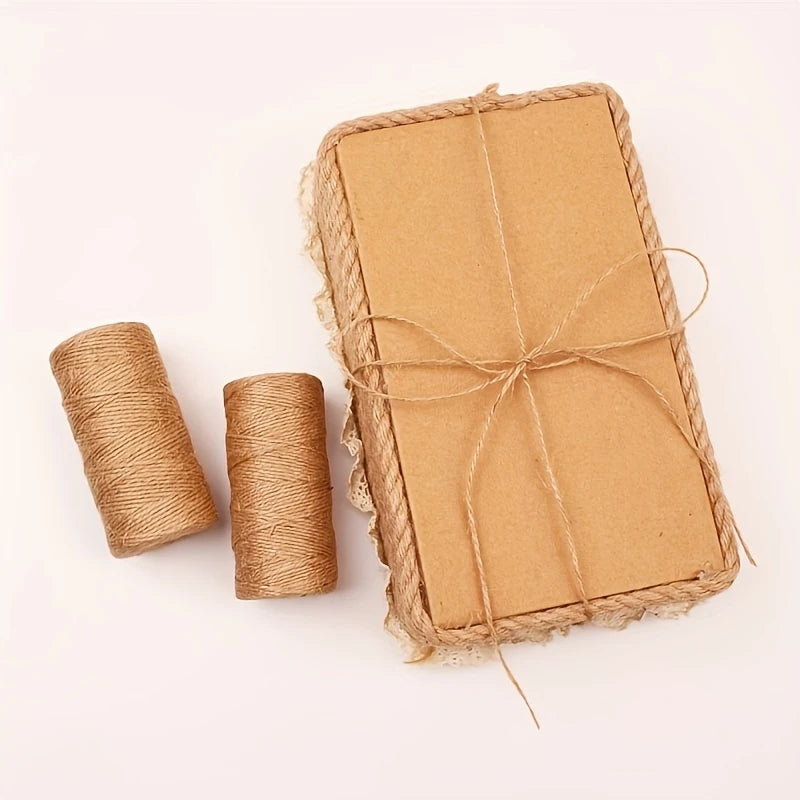 Buy 100m heavy-duty jute twine (2mm, 3-ply braided) online in Pakistan. Perfect for gardening, plant support & home projects.