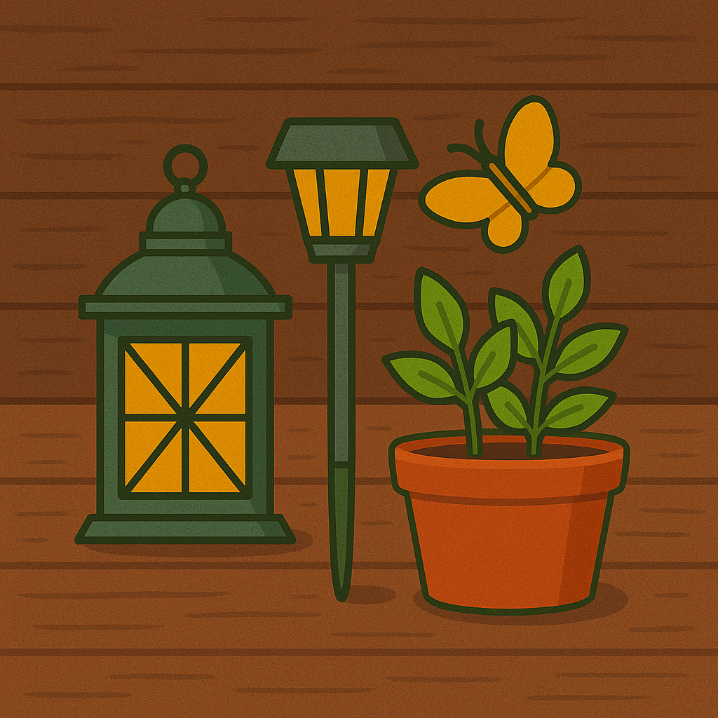 Garden Decor and Lighting