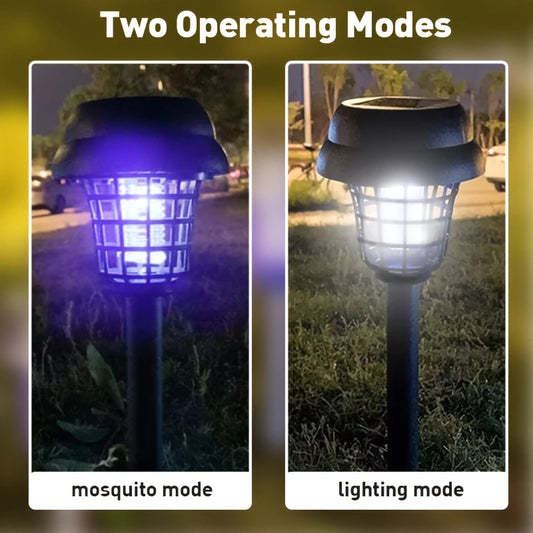 Automatic Solar Mosquito and Bug Killer Lights - 4pcs