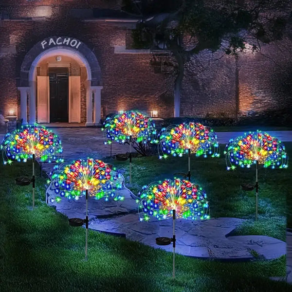 Solar Garden Firework Lights