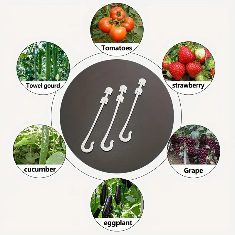 Fruit Plant Hook Supports - 10pcs