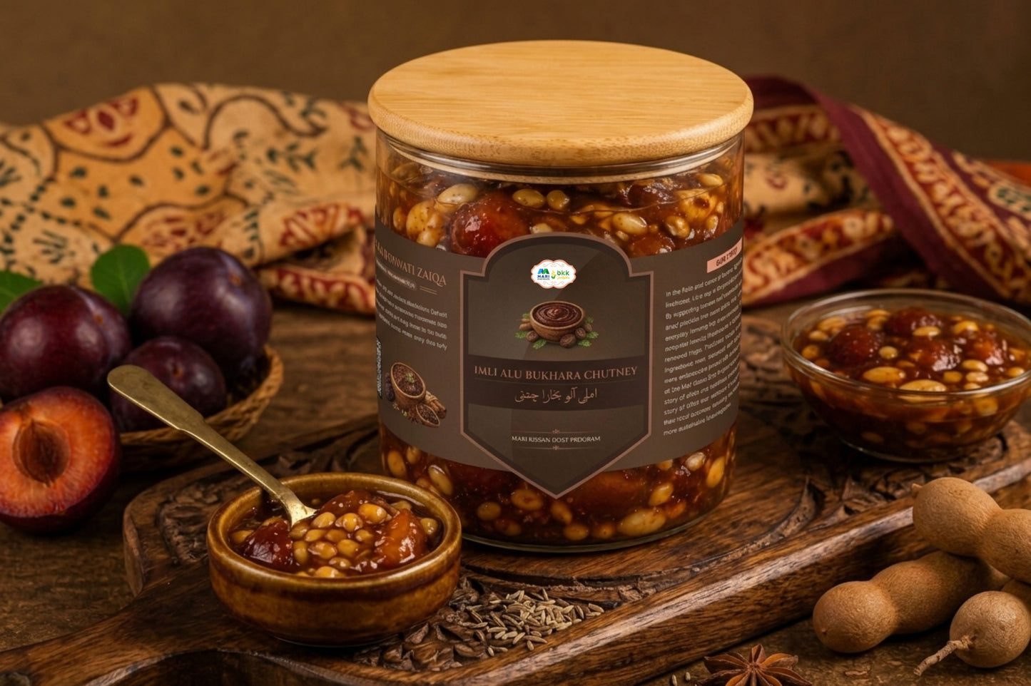 Imli Aloo Bukhara Chutney