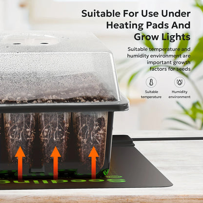 Versatile Black Seedling Starter Kit