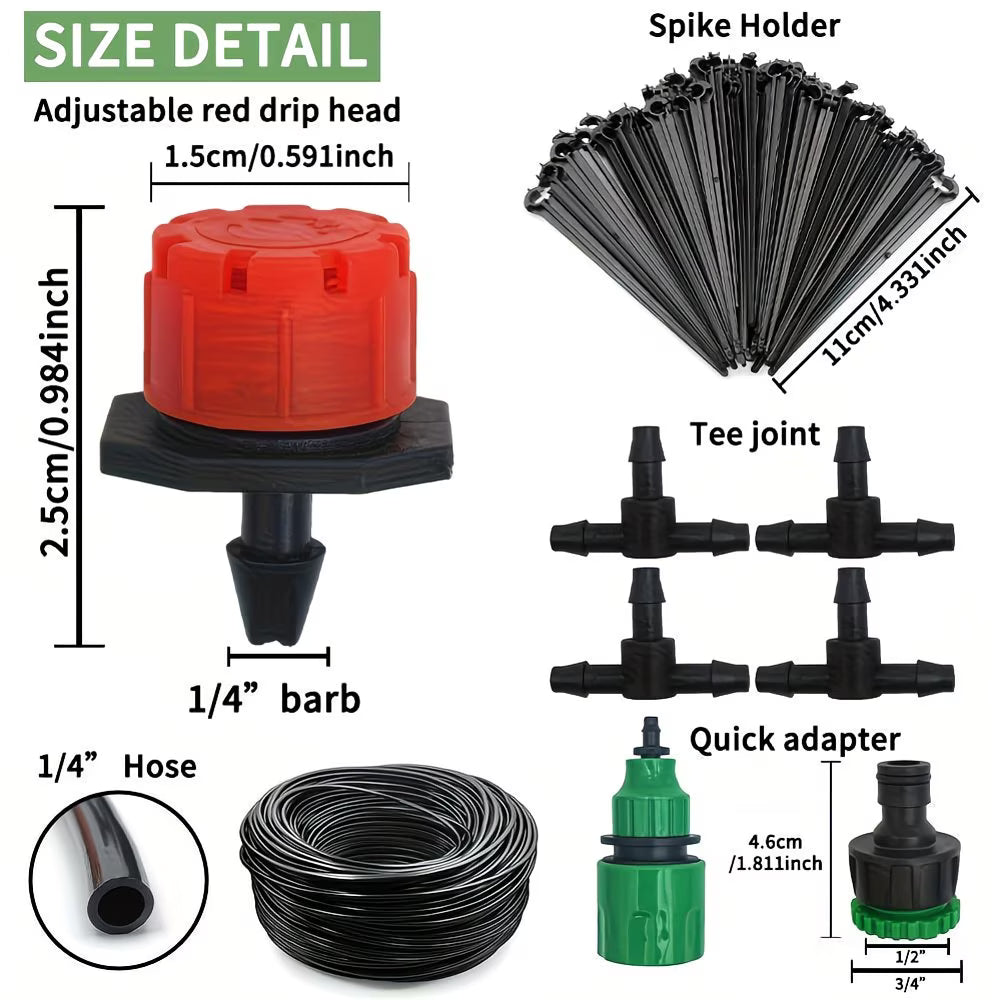 Drip Irrigation System Kit