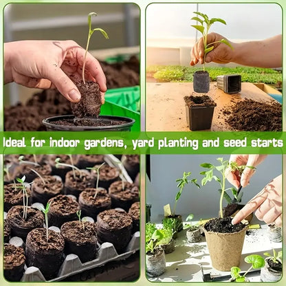 Seed Starter Pods - 10pcs peat pellets
