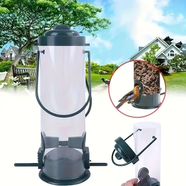 Outdoor Hanging Bird Feeder for Balcony & Garden