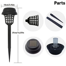 Automatic Solar Mosquito Killer Lights 4pcs Outdoor Bug Zapper
