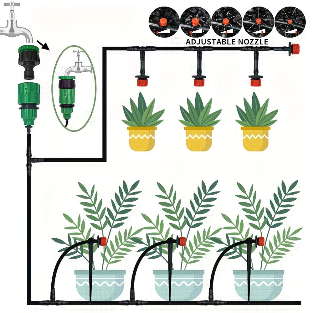 Drip Irrigation System Kit