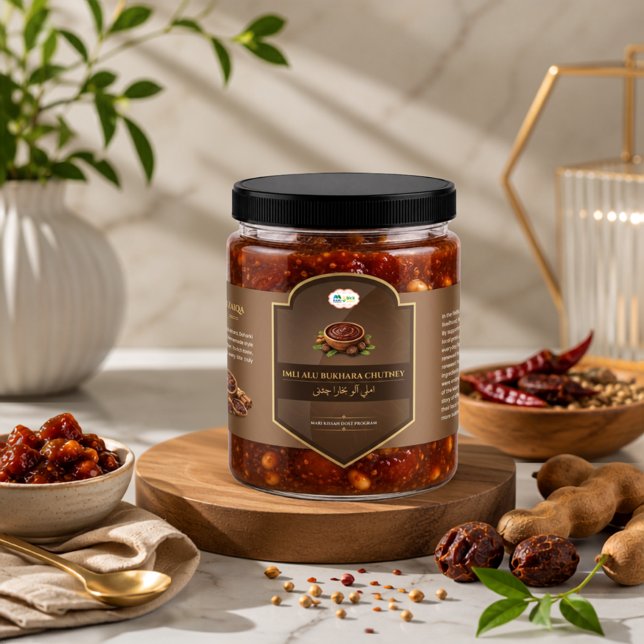Imli Aloo Bukhara Chutney