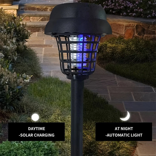 Automatic Solar Mosquito and Bug Killer Lights - 4pcs