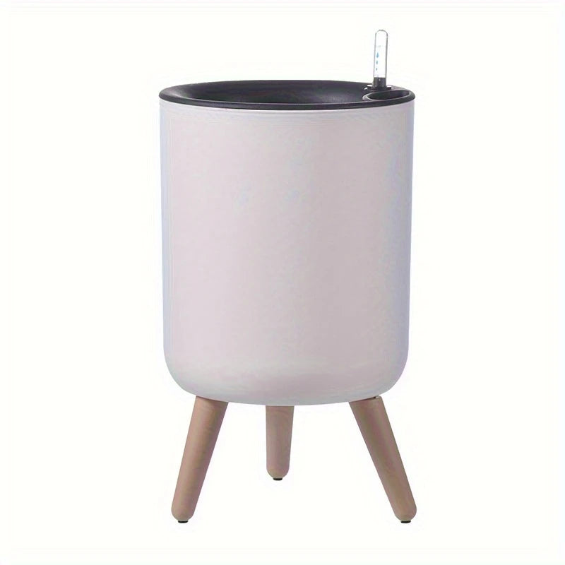 Minimalist Design Self-Watering Standing Pot - with water level indicator