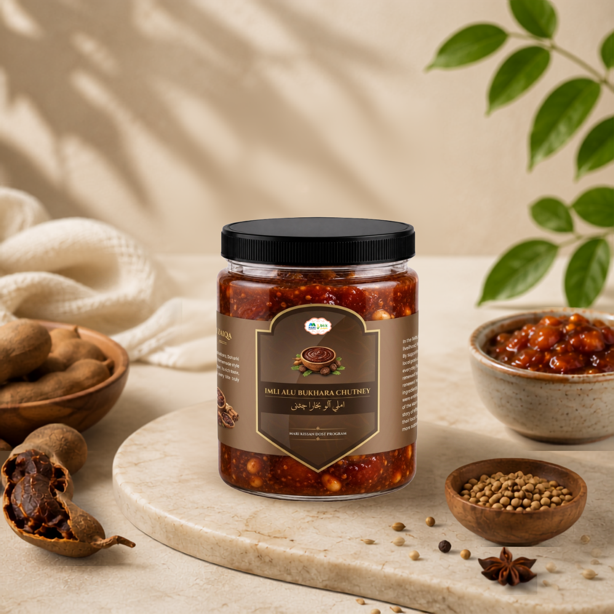 Imli Aloo Bukhara Chutney