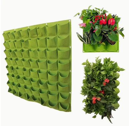 Wall-Mounted Garden Grow Bags