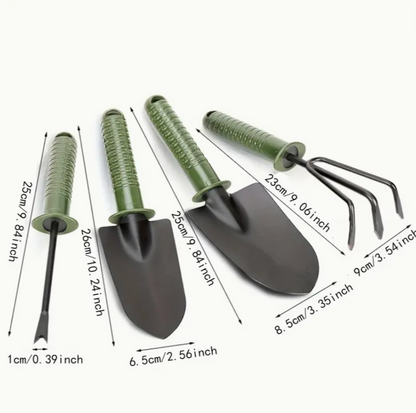 Premium Gardening Tool Set - 4 pcs