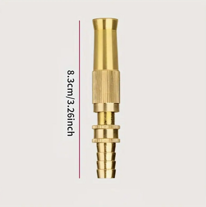 Brass Spray Nozzle with Adjustable Valve