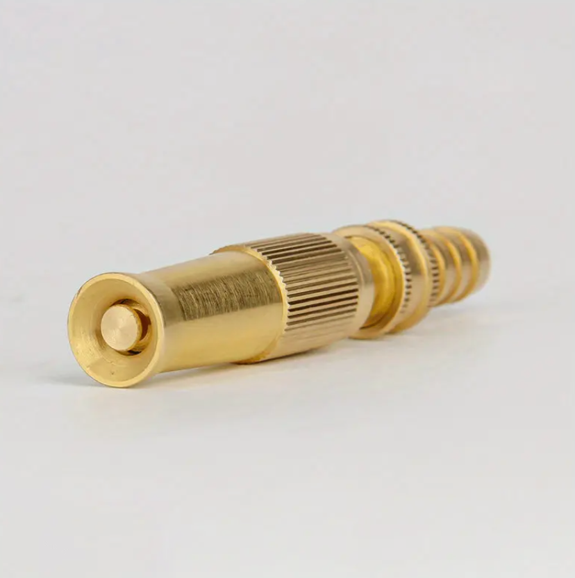 Brass Spray Nozzle with Adjustable Valve