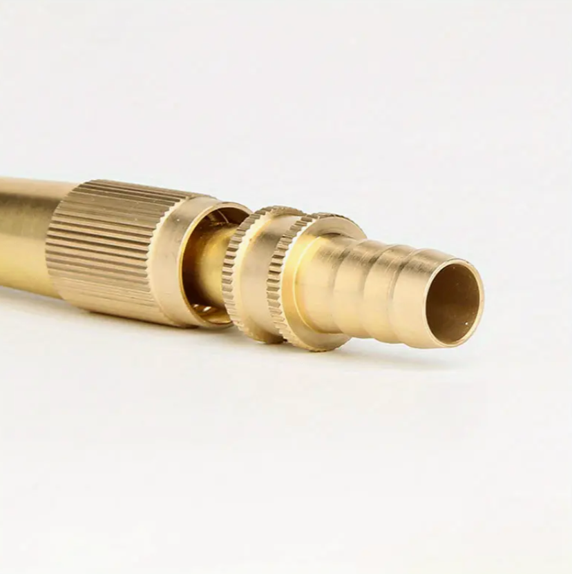 Brass Spray Nozzle with Adjustable Valve