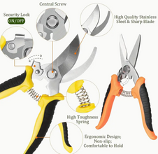 Stainless Steel Garden Pruning Shears