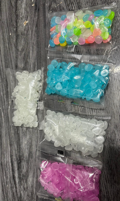 باغ کے لیے چمکدار کنکر/پتھر - 100pcs
