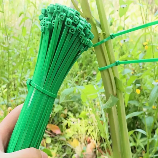 Plant Support Plastic Tie - 100 pcs