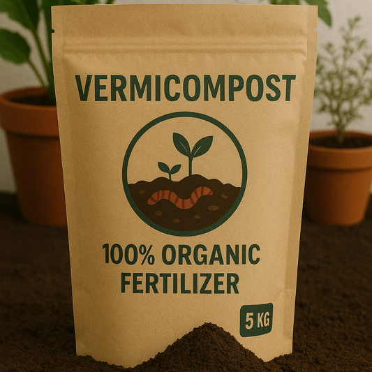 Organic Vermi Compost Fertilizer - 5KG