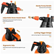 Spray bottle with features highlighted