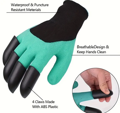 Garden Gloves with Claws