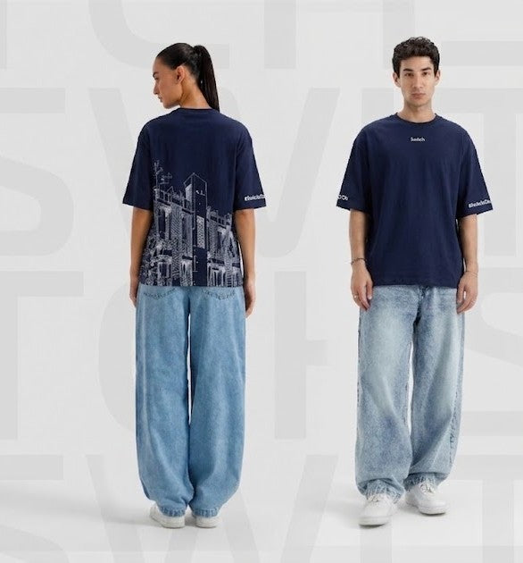 Switch Building Shirt (Navy Blue)
