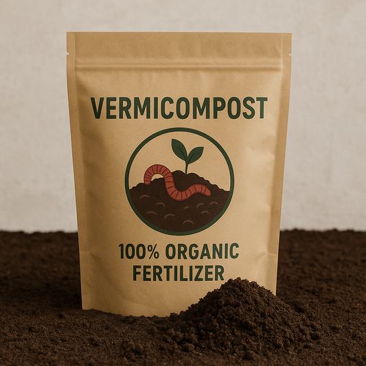 Organic Vermi Compost Fertilizer - 1KG
