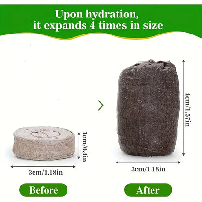 Seed Starter Pods - 10pcs peat pellets